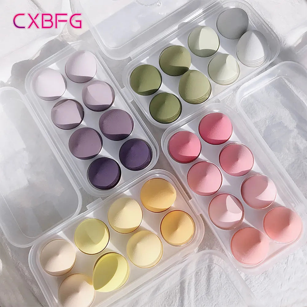 8pcs Makeup Sponge Blender Beauty Egg Cosmetic Puff