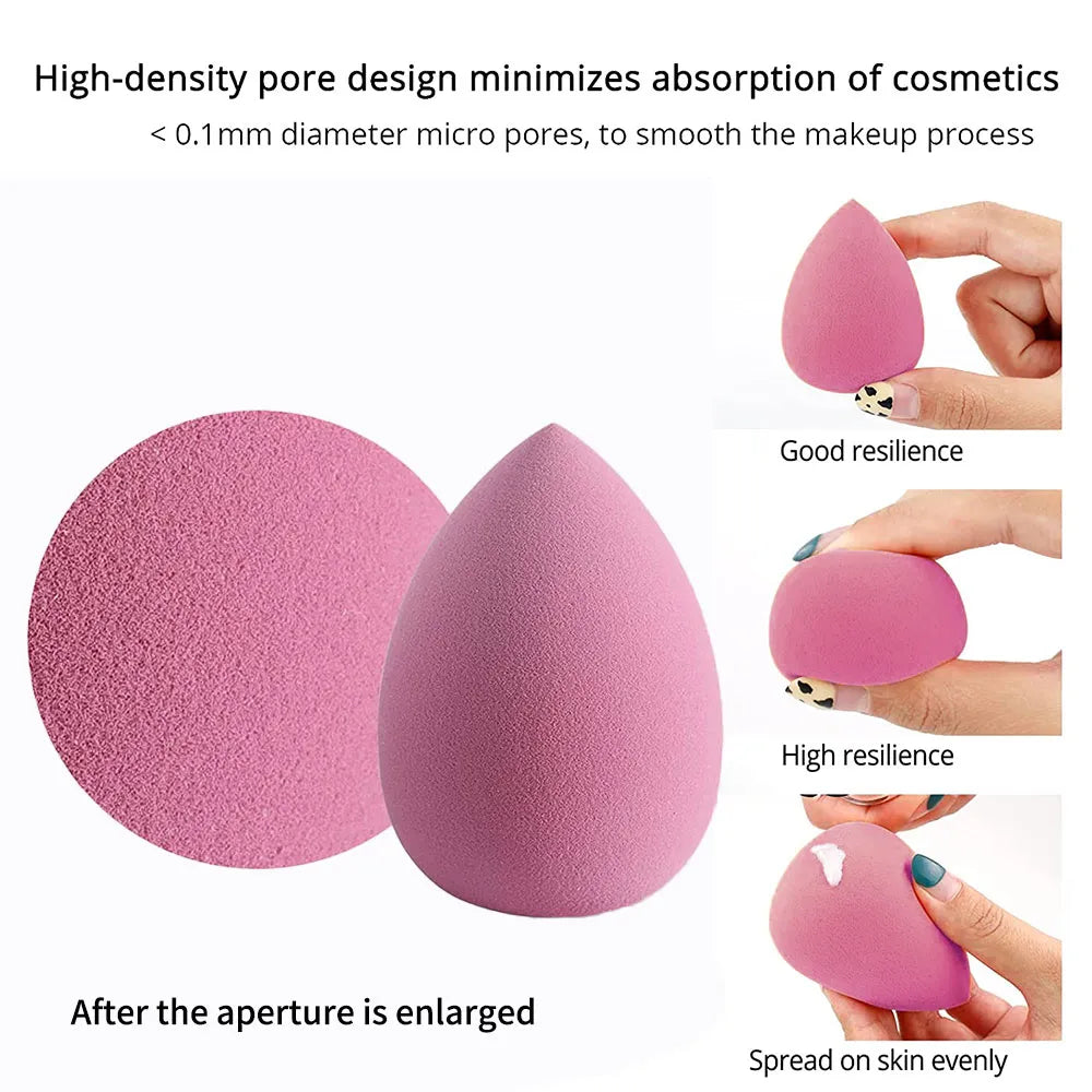 8pcs Makeup Sponge Blender Beauty Egg Cosmetic Puff